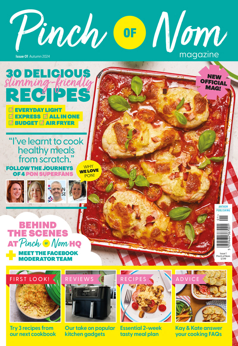 Official Pinch of Nom magazine cover